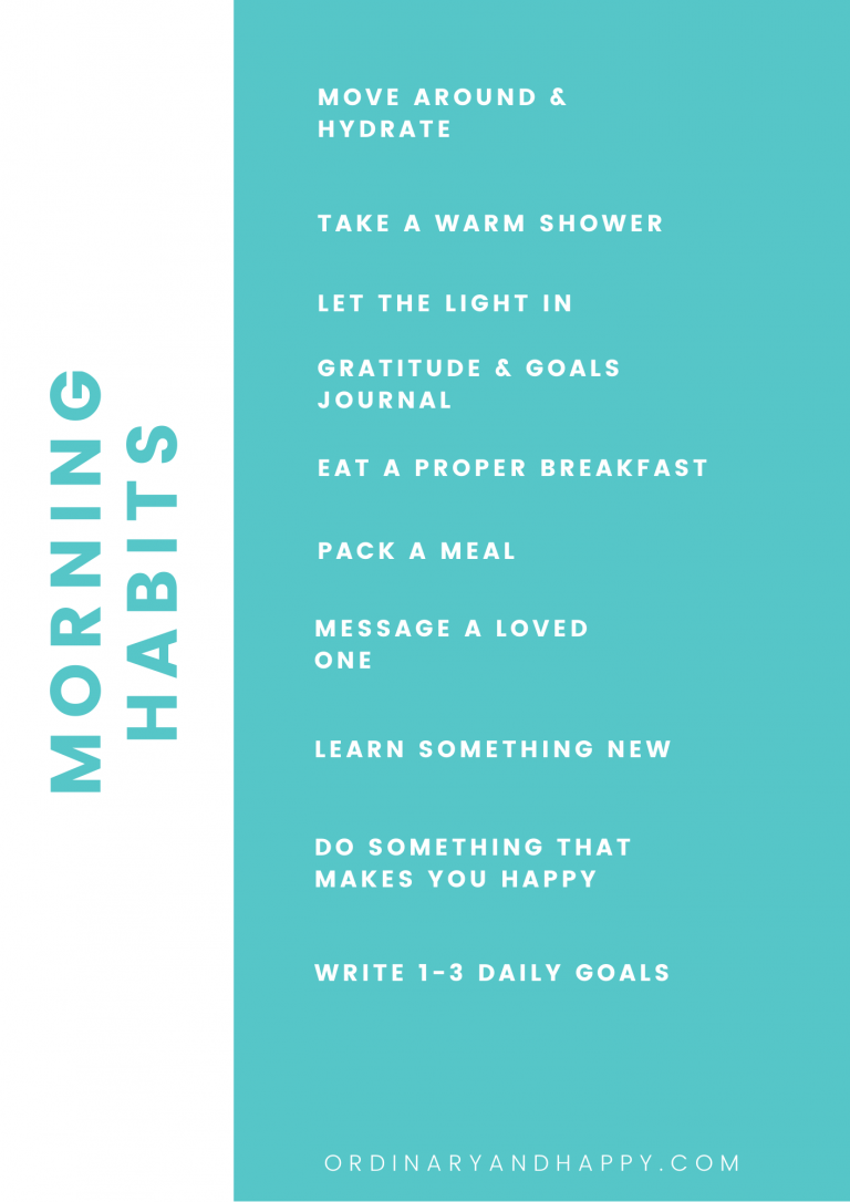 Morning Routine: 19 Excellent Habits To Start Developing Today ...