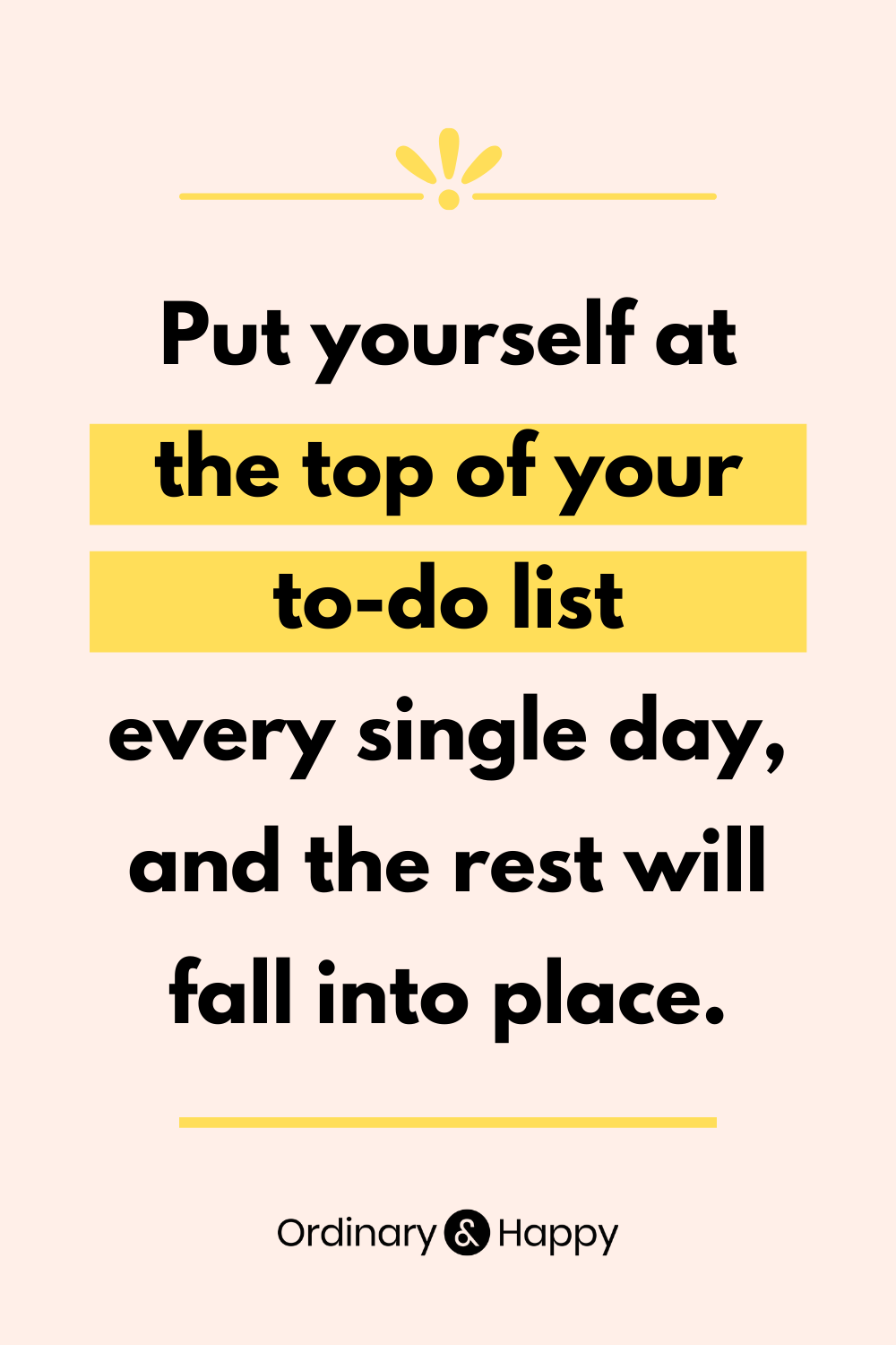 Self Care Quote image