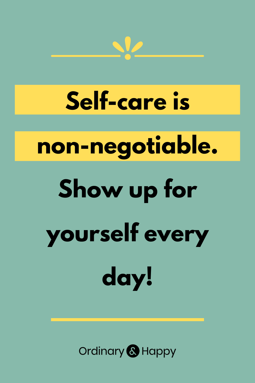 Self Care Quote Image