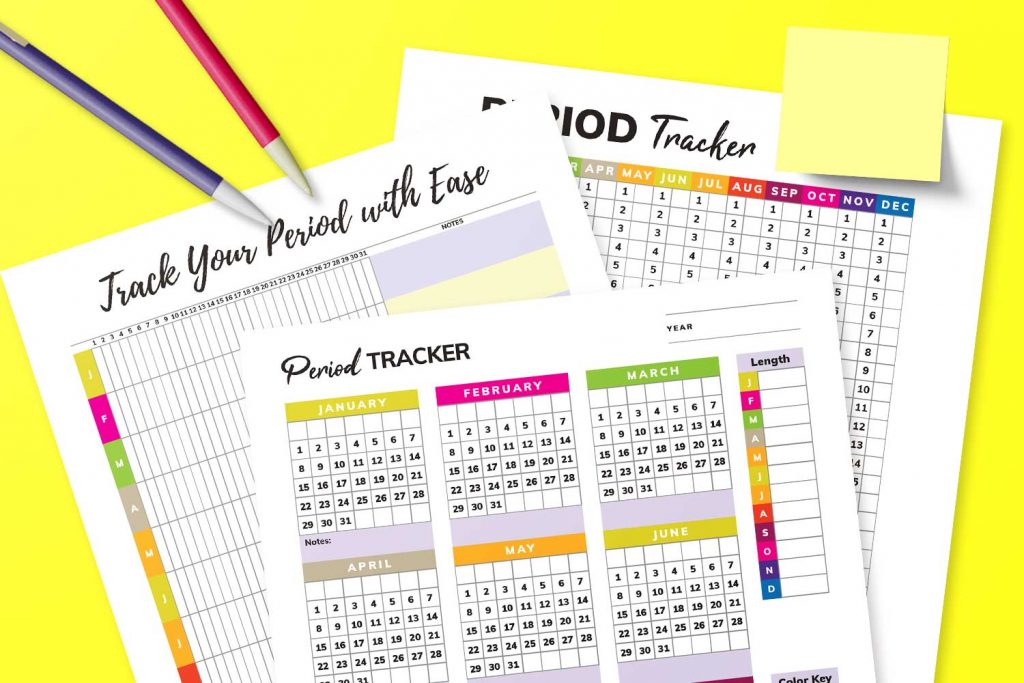 Period Trackers Mockup