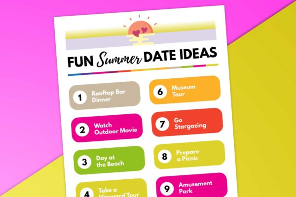 25+ Perfect Summer Date Ideas