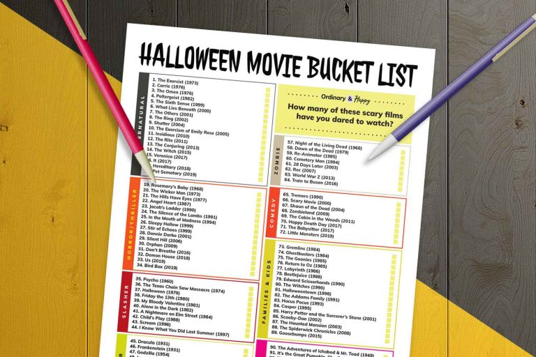 The Only Halloween Movie Bucket List You Need (100+ Halloween Movies to Watch)