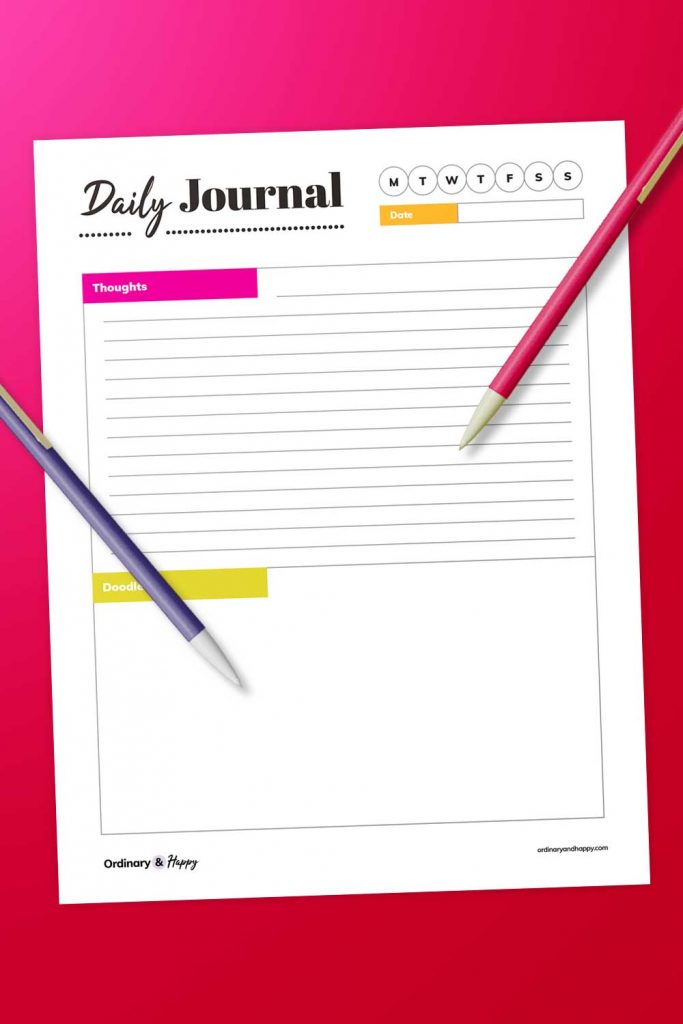 Daily journal (image)