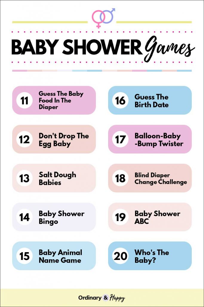 Baby Shower Games