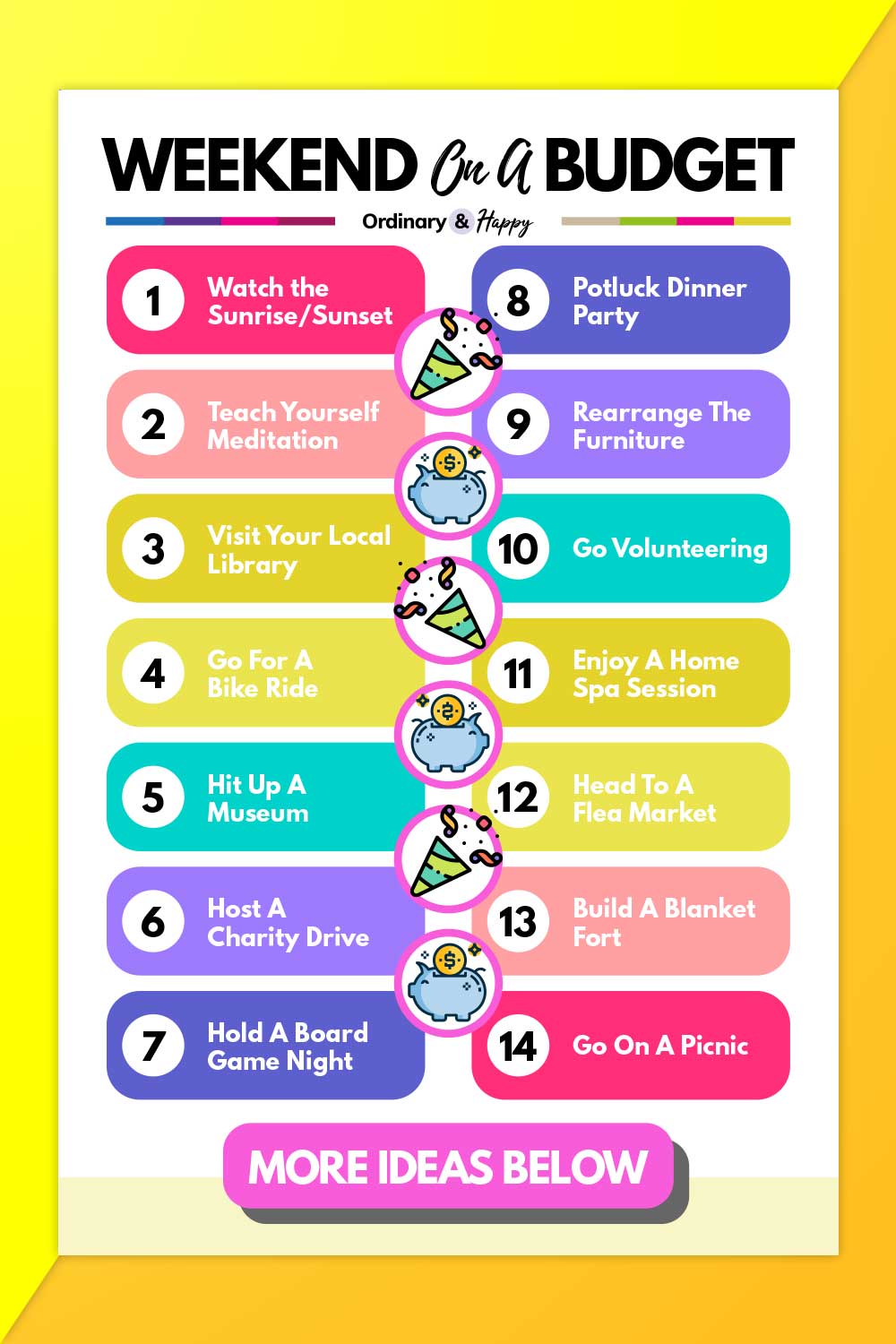 20 Fun Things To Do on the Weekend on a Budget (Cheap or Free