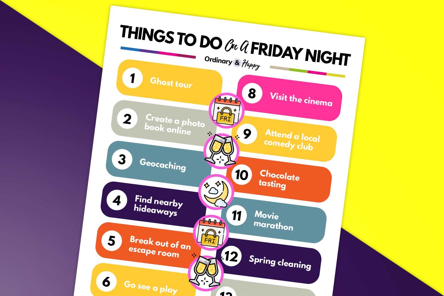 best things to do on a friday night