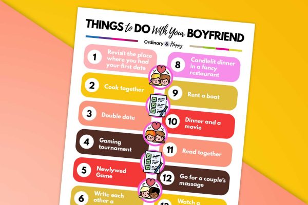 Best Things to Do with Your Boyfriend