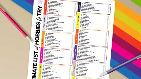 Ultimate List of Hobbies to Try