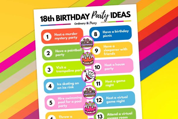 Best 18th Birthday Party Ideas