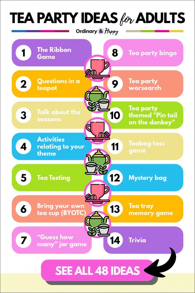 free printable tea party games for adults