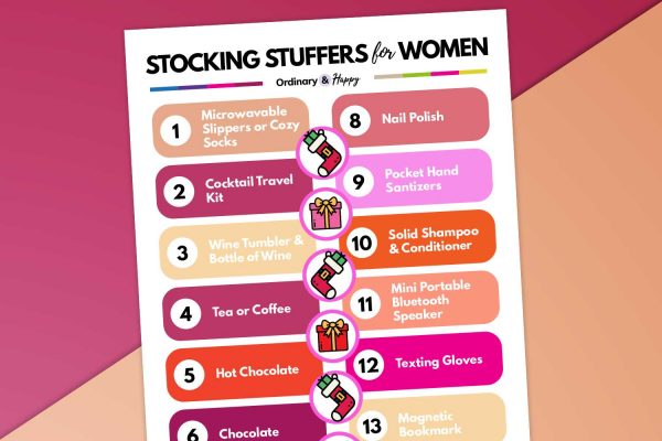 Stocking Stuffer Ideas for Women