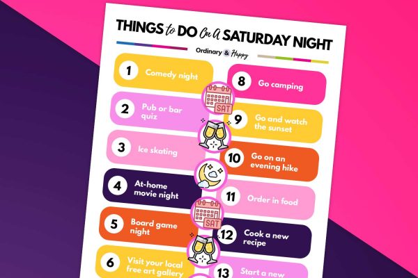 Things to Do on Saturday Night