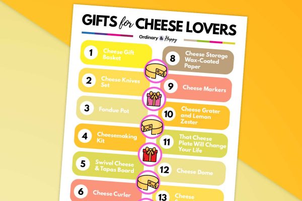 22 Best Gifts for Cheese Lovers