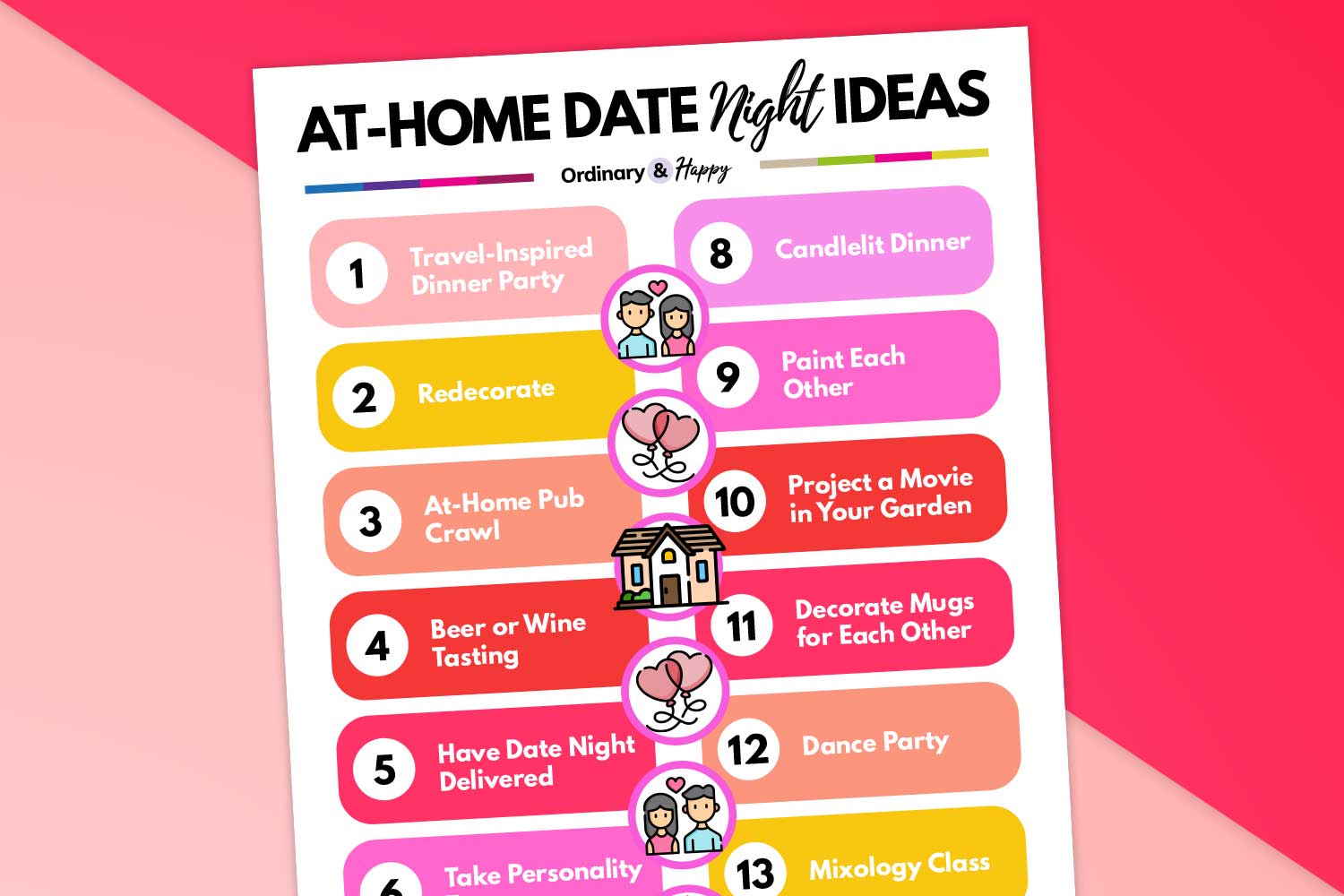 30+ At-Home Date Night Ideas