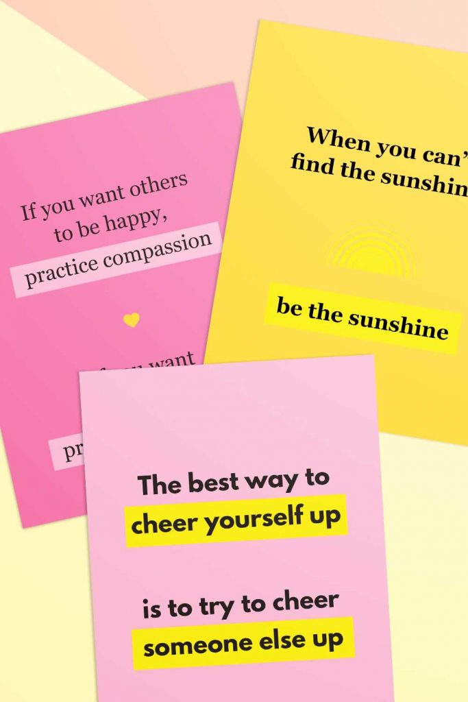 55+ Happiness Quotes to Inspire You This Year (pin image).