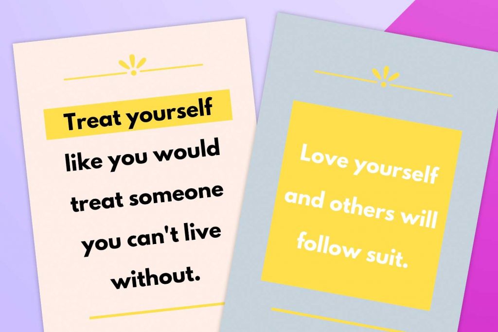 10 Self Love Quotes to Inspire You (quote images).