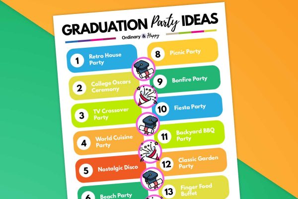 30+ Awesome Graduation Party Ideas The Whole Class Will Love
