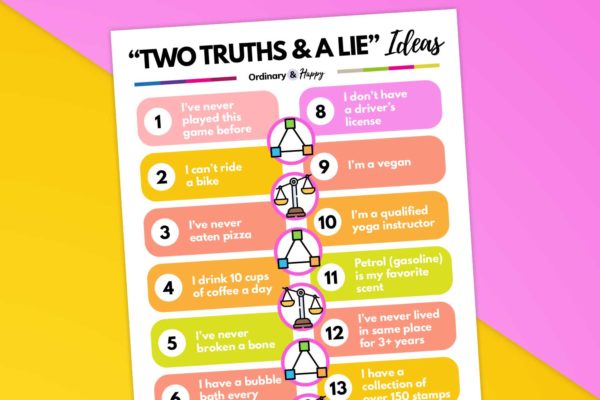 200+ Best Two Truths and a Lie Ideas