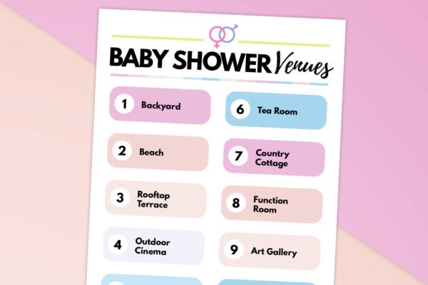 30 Best Baby Shower Venues