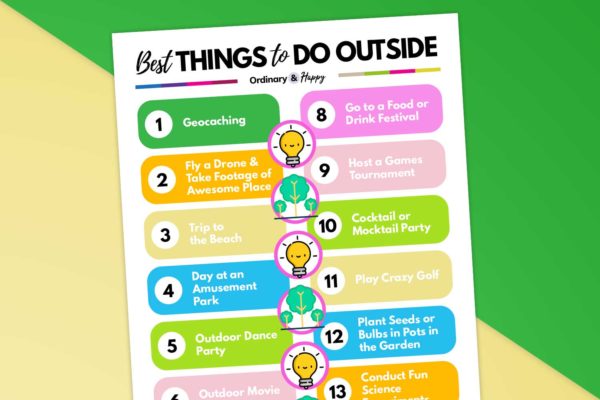 52 Super Fun Things to Do Outside