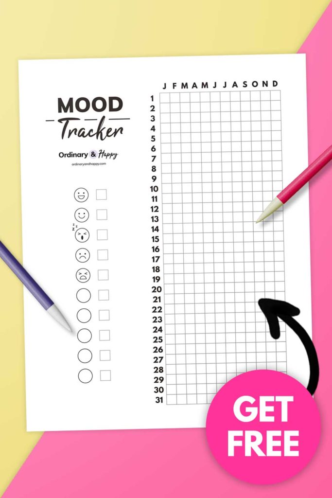 Mood tracker (pin image).