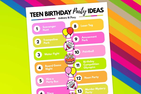 Best Teen Birthday Party Ideas the Birthday Boy or Girl Will Love