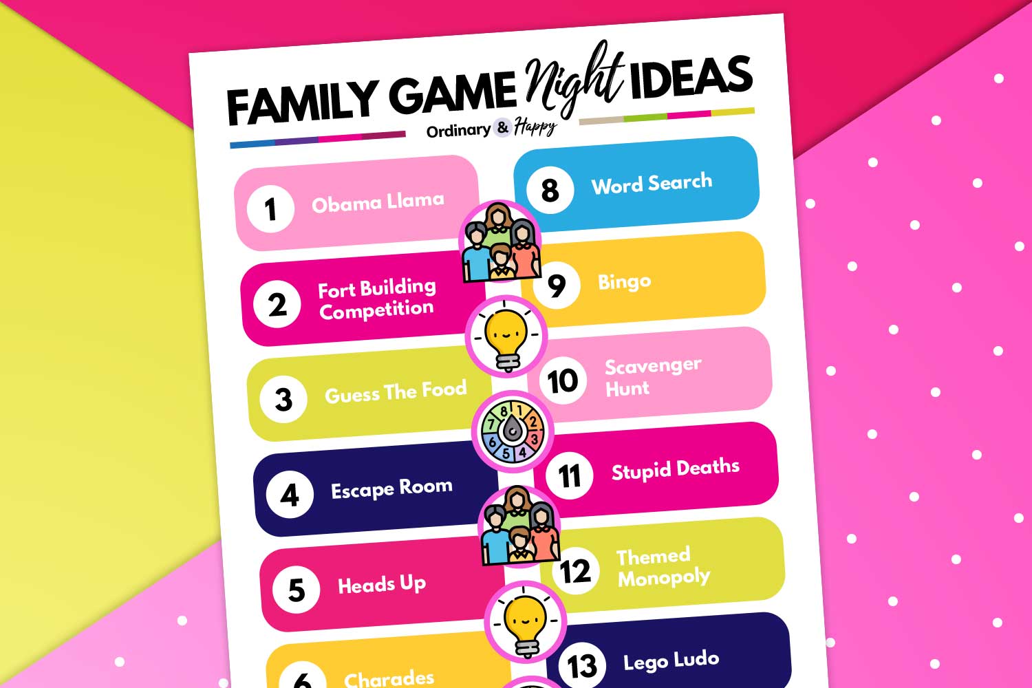 Best Family Game Night Ideas for All Ages