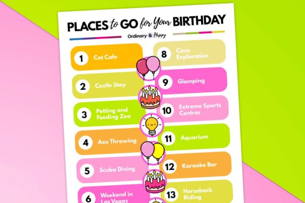 Best Places to Go for Your Birthday