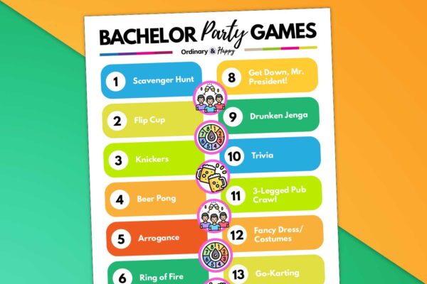 20+ Bachelor Party Games the Groom and His Mates Will Love