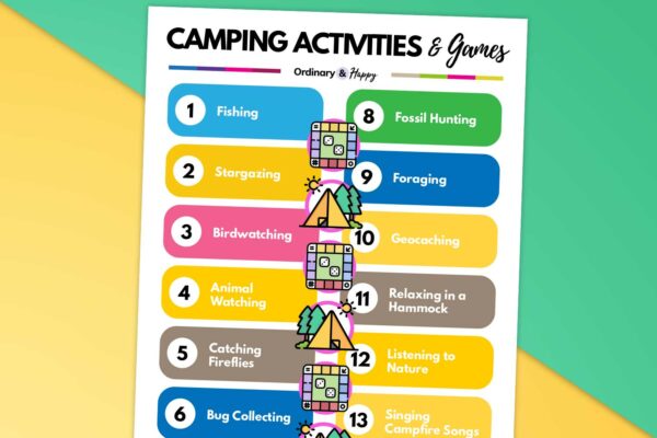 40+ Camping Activities and Games for a Super Fun Weekend
