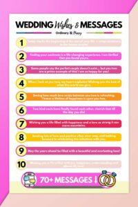 75+ Wedding Wishes and Messages to Send Congratulations to the ...