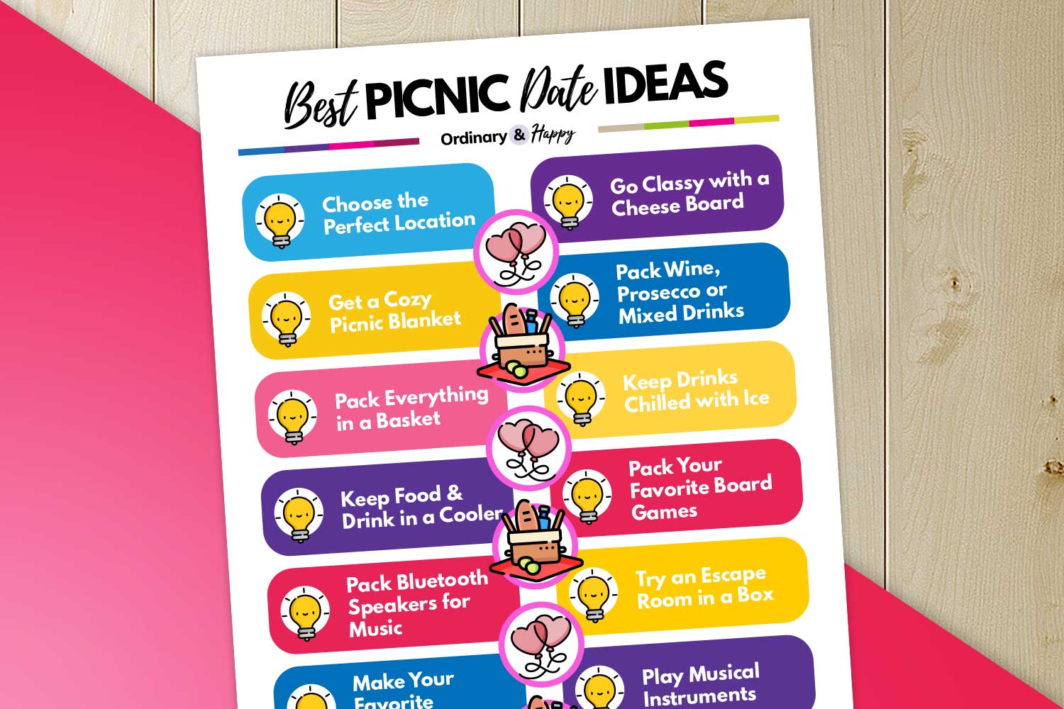 best picnic date ideas