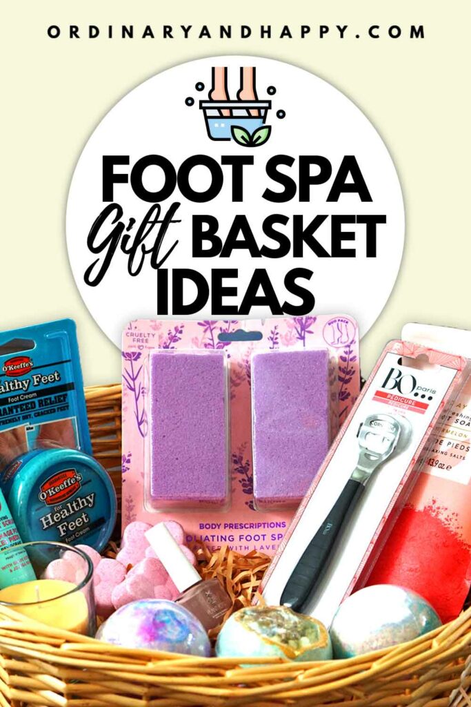 Foot Spa Gift Basket