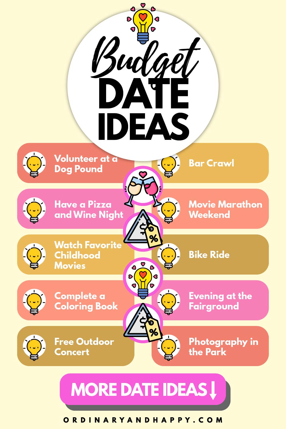 The Ultimate Date Ideas Bucket List - Over 100 Ideas for the Perfect ...