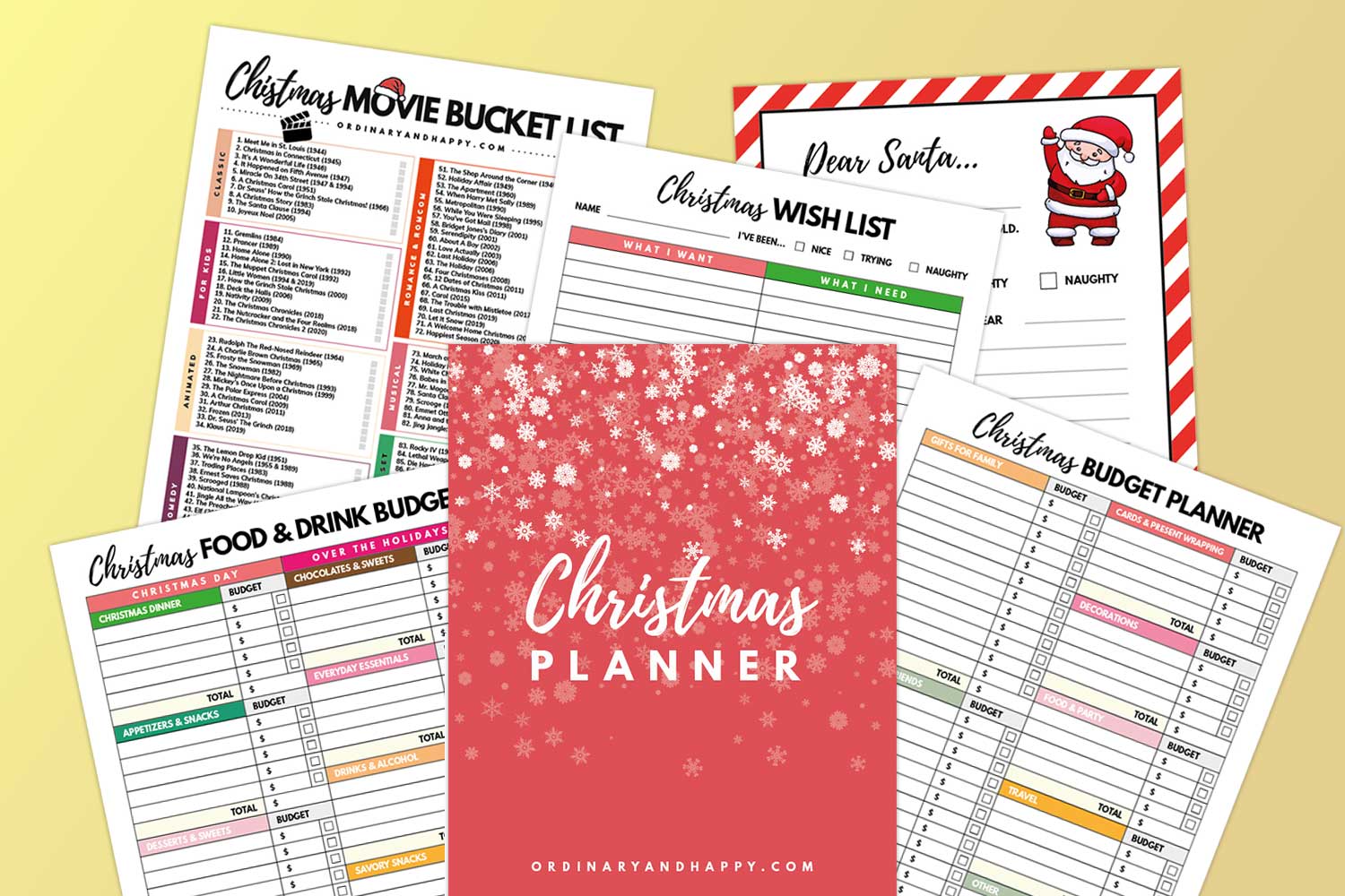 Christmas Planner – Everything You Need to Plan a Magical Christmas