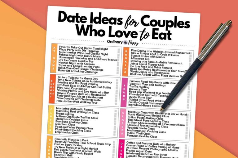 Date Ideas for Couples Who Love to Eat