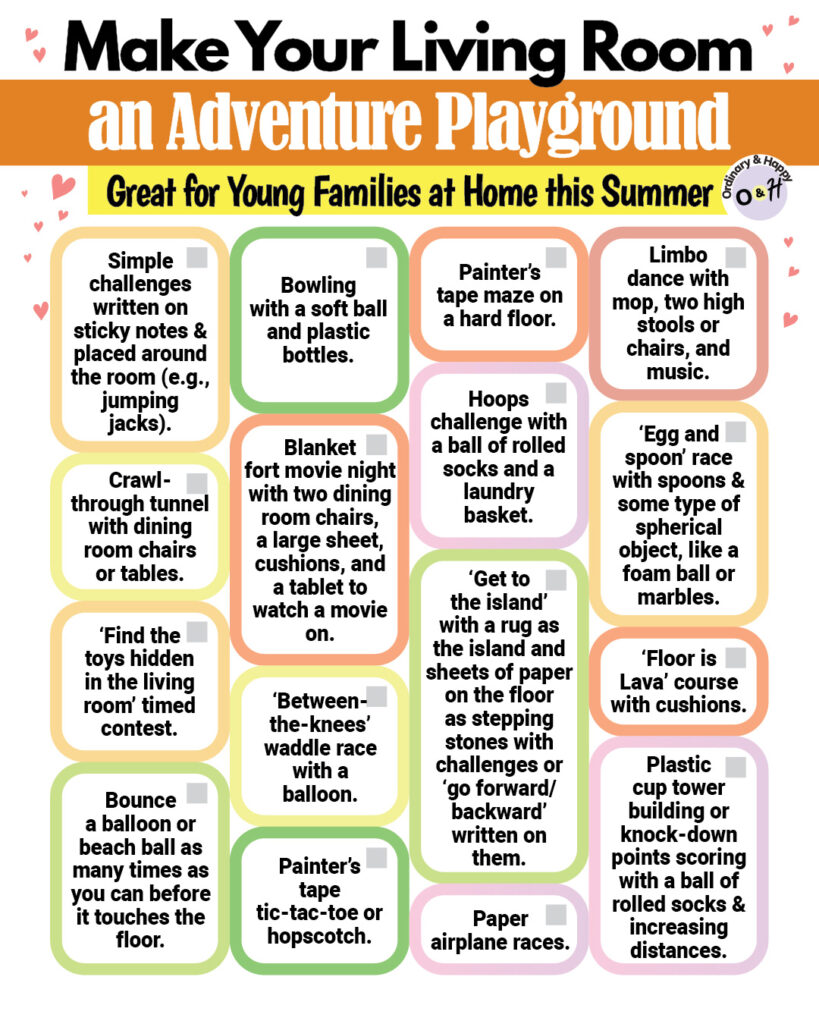 Turn Your Living Room into an Adventure Playground