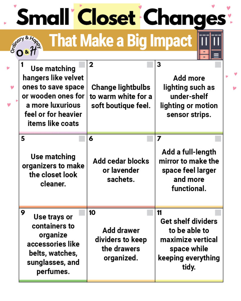 Small Closet Changes That Make a Big Impact
