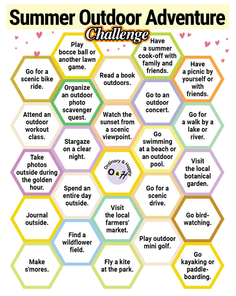 Summer Outdoor Challenge
