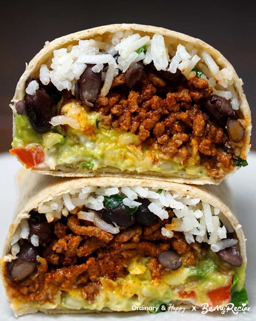Beef burritos
