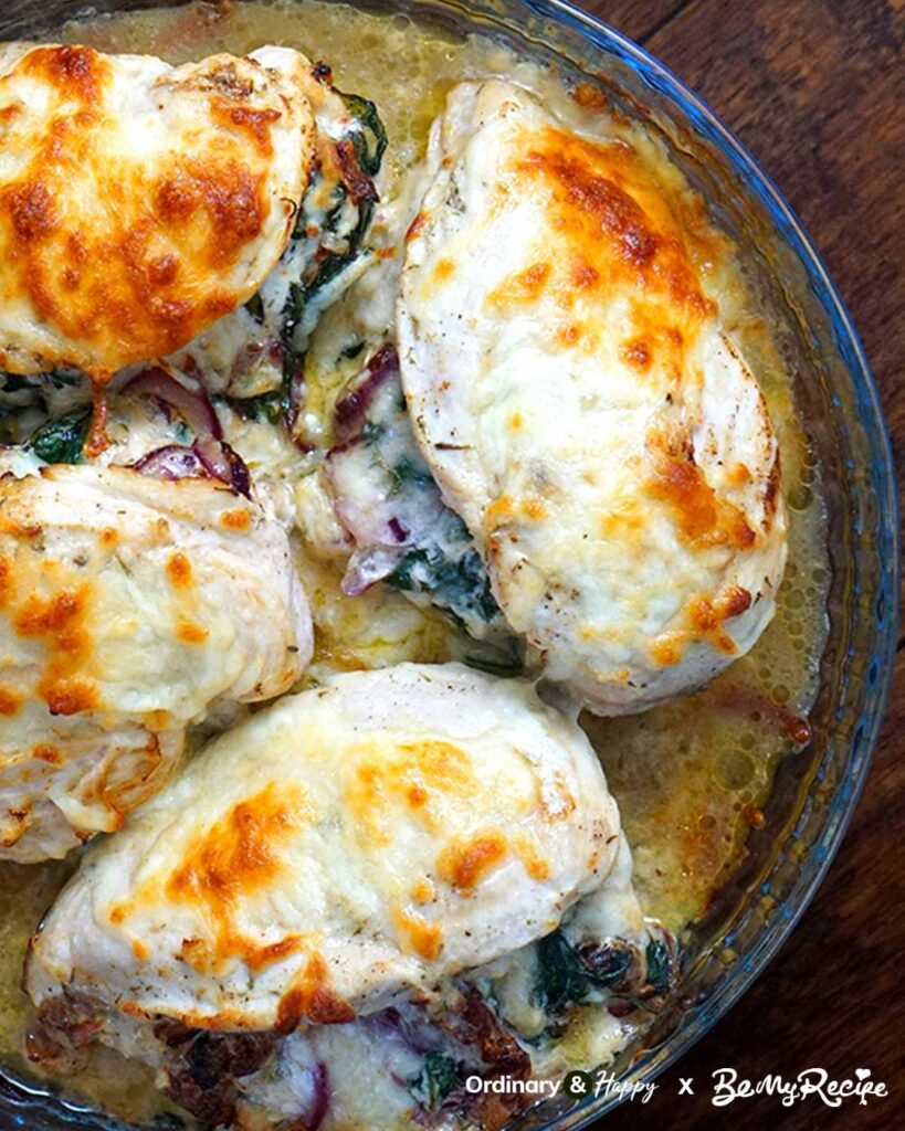 Stuffed chicken breast.