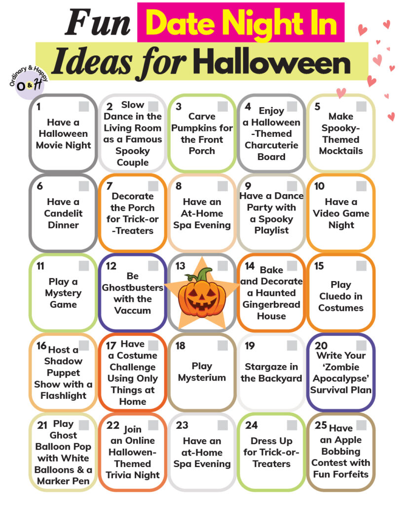 Date night in for Halloween